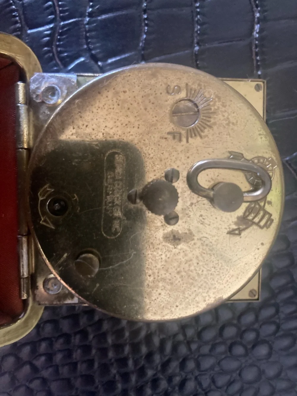 Vintage Semca 7 Jewel Travel Alarm made for sale  Holland America Cruise